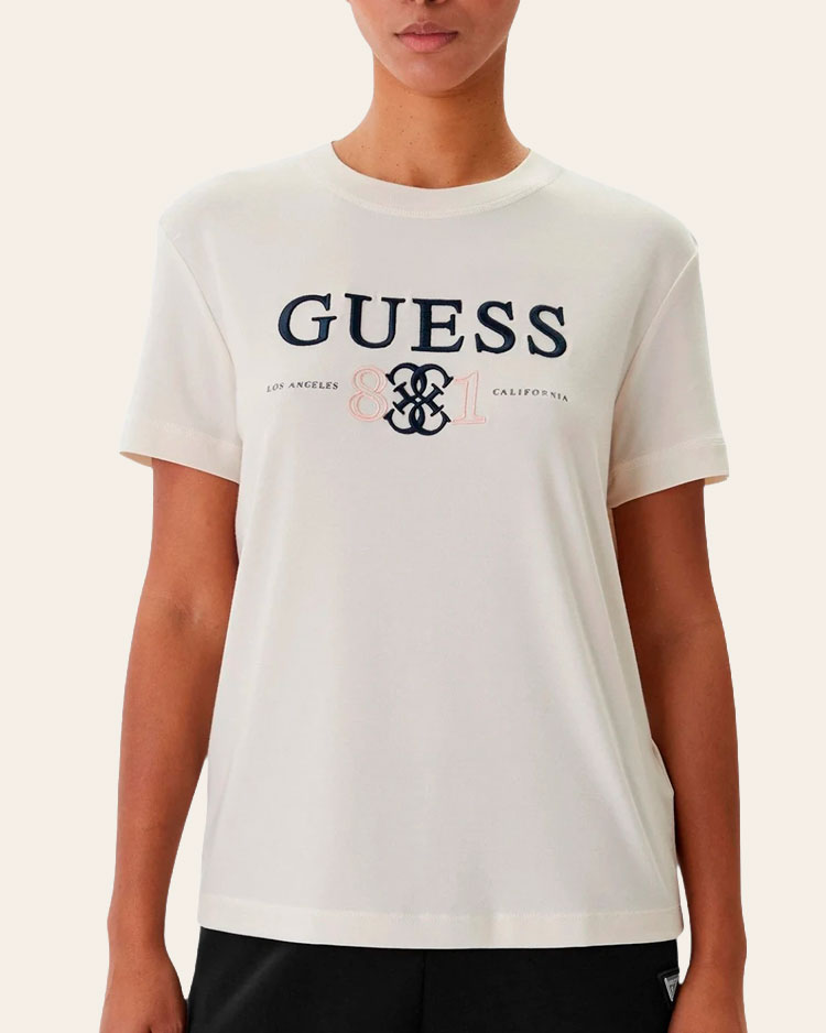 بلوزة GUESS بيضاء 1981